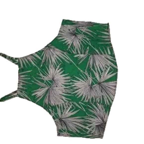 Green Palm Leaf Two-Piece Set - Picture 3 of 13